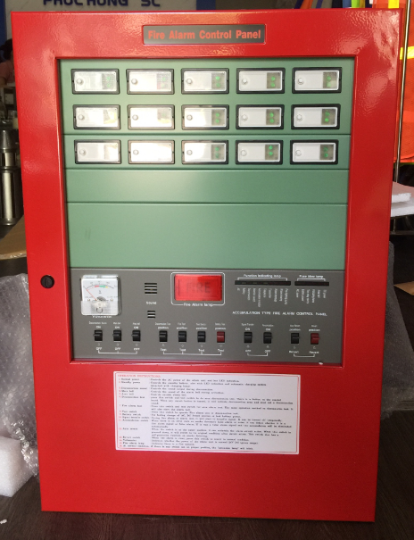 Hướng dẫn sử dụng các loại tủ trung tâm báo cháy Horing thông dụng